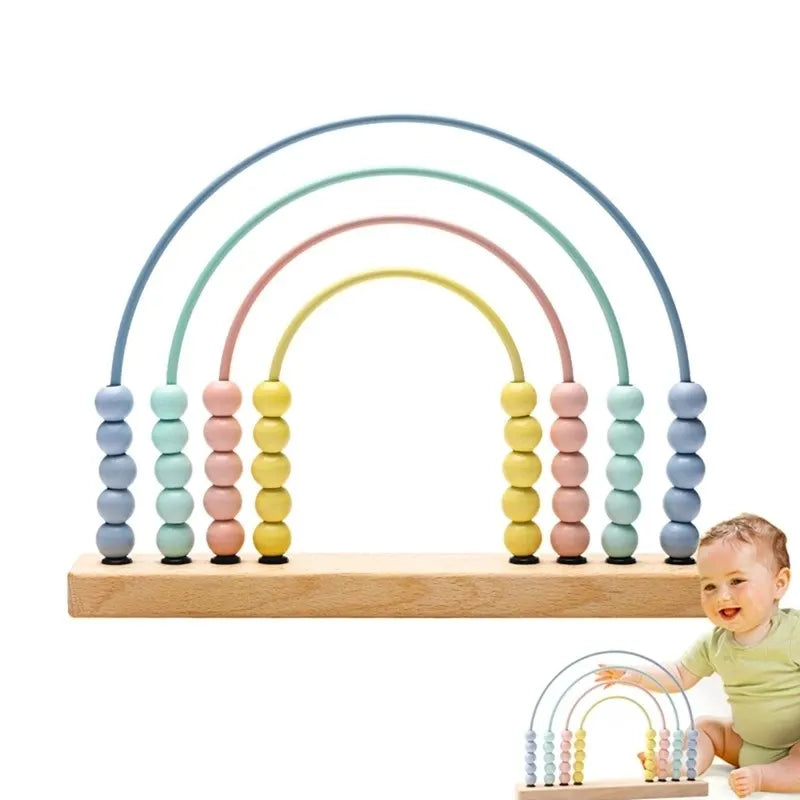 Wooden Abacus Rainbow